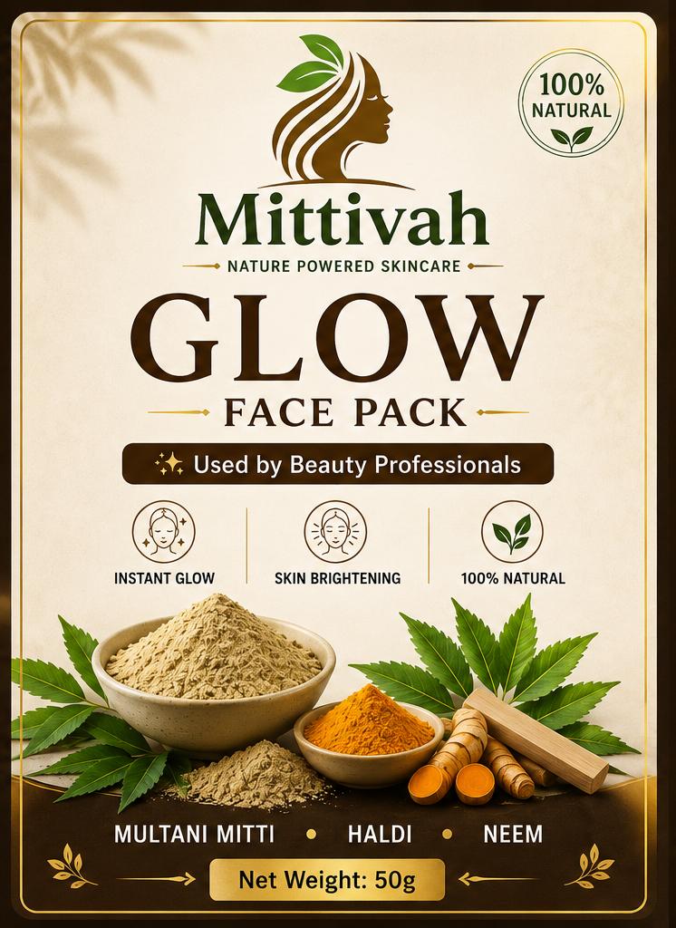 Mittivah  New Ubtan  Glow Face Pack