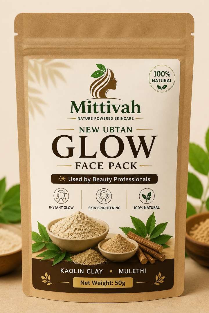 Mittivah New Ubtan Glow Face Pack